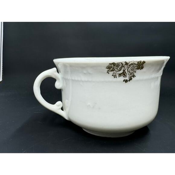 Tea Cup & Saucer Set,No Markings,Pink Peonies, Gold Clusters,No Chips Or Crazing - Picture 11 of 14